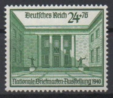 Michel Nr. 743, Briefmarkenausstellung postfrisch, geprüft BPP.